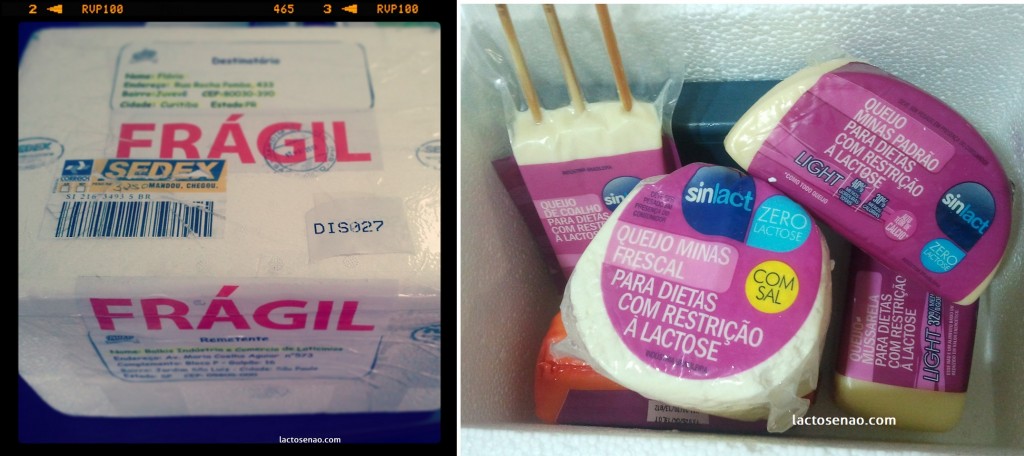 Queijo sem lactose Sinlact