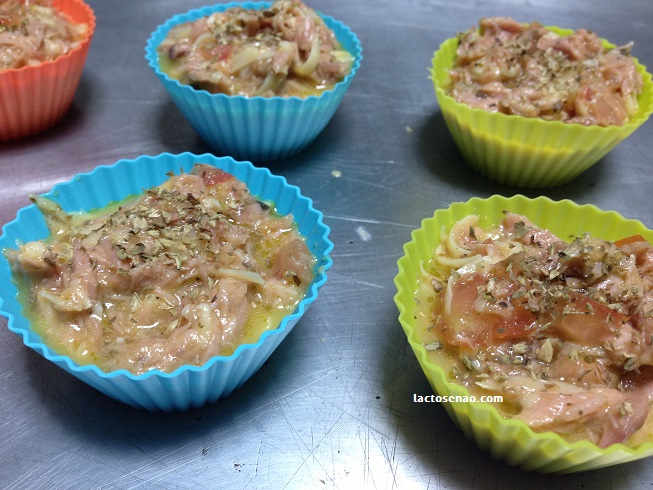 muffin salgado sem lactose e sem glúten