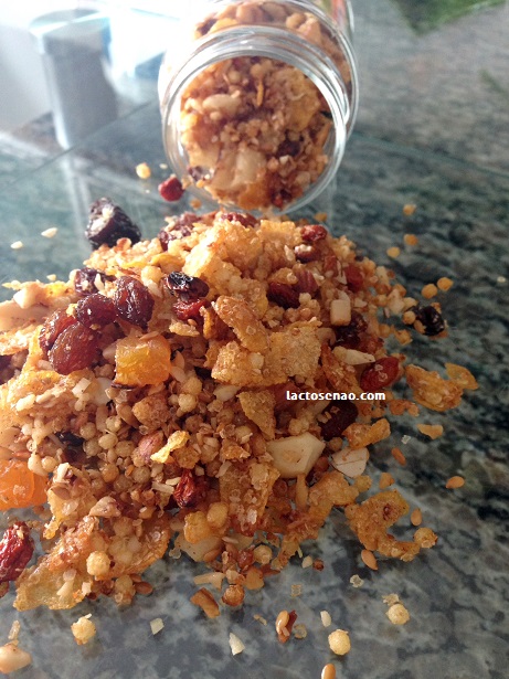 Granola funcional sem glúten