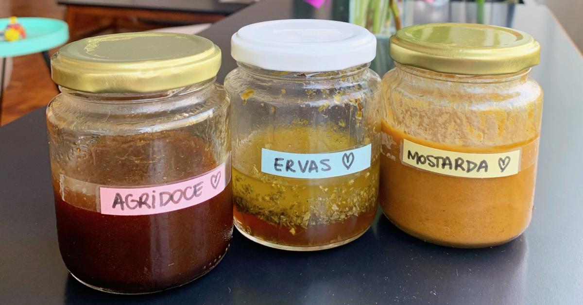 3 molhos de salada saudáveis e sem lactose