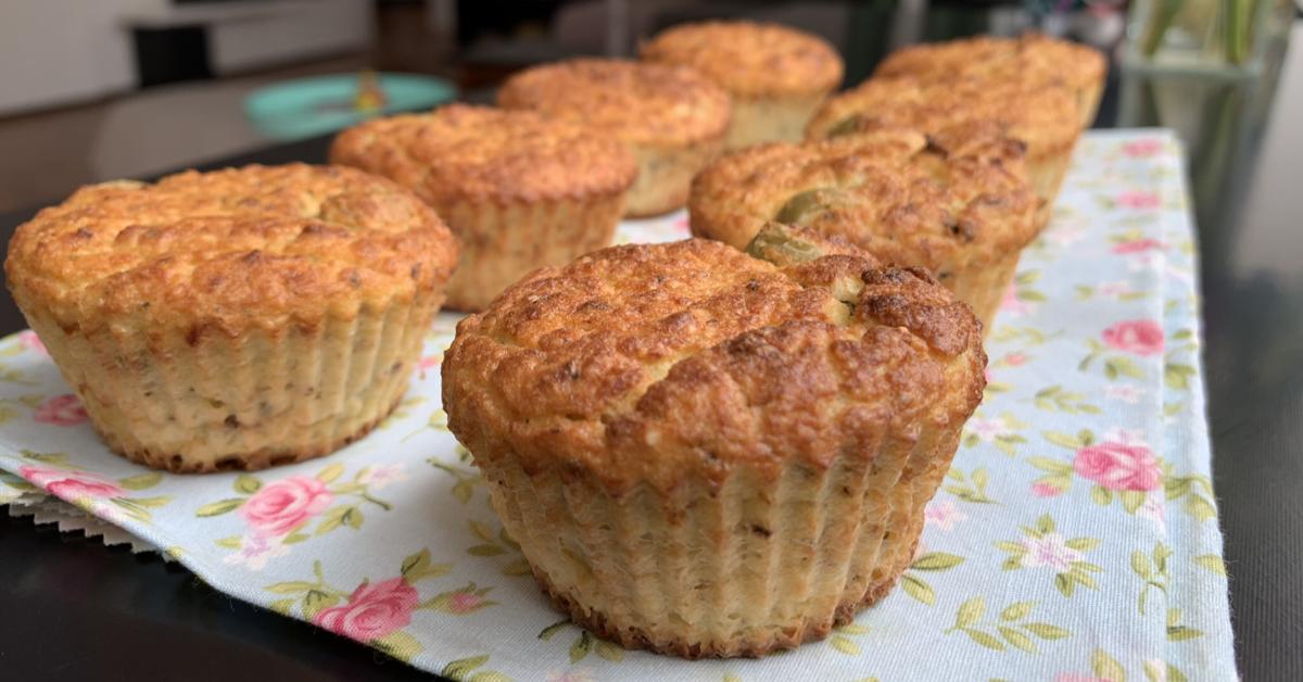Muffin salgado lowcarb