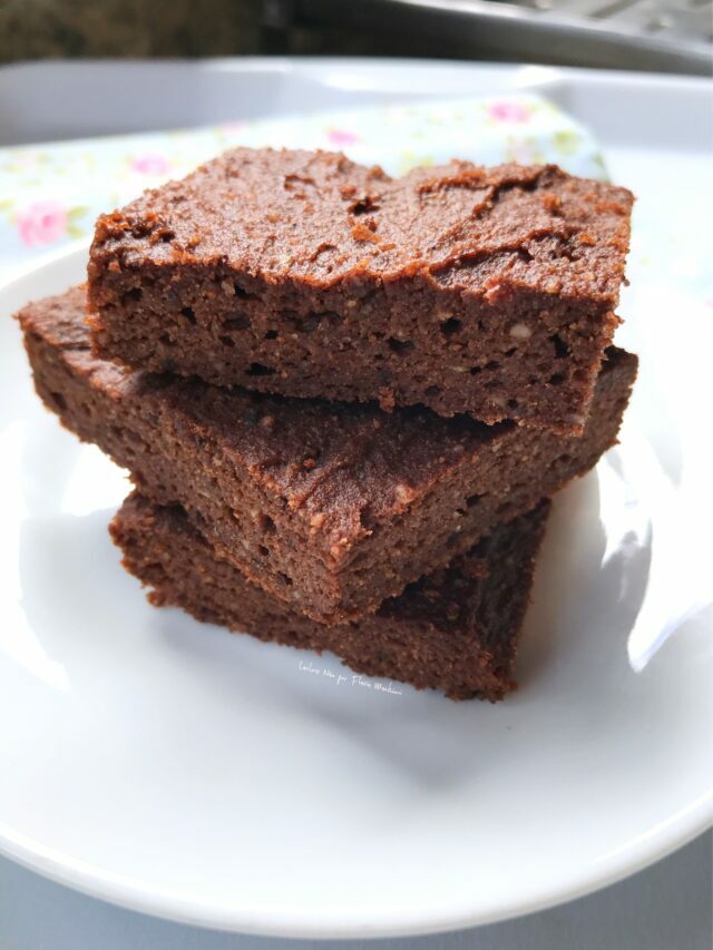 brownie de inhame 2