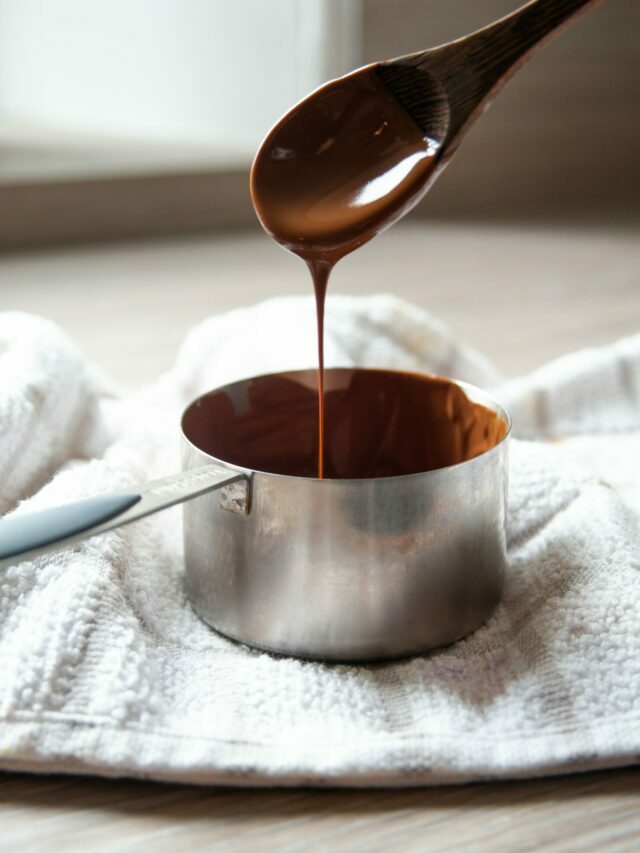 chocolate derretido
